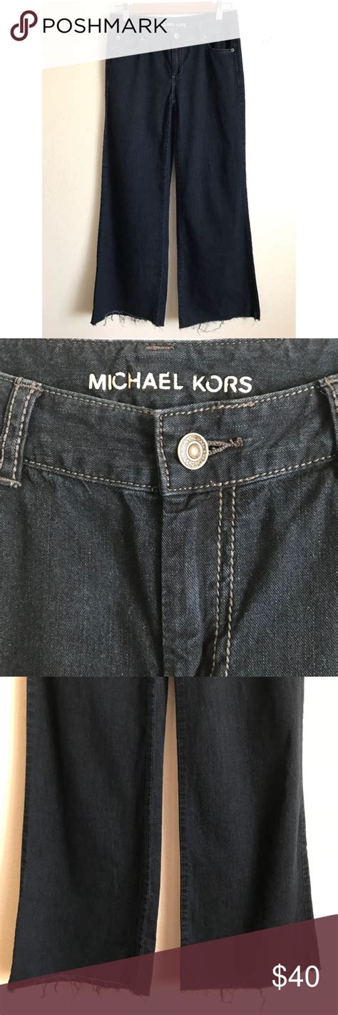 michael kors raw cuff jeans|Michael Kors jeans.